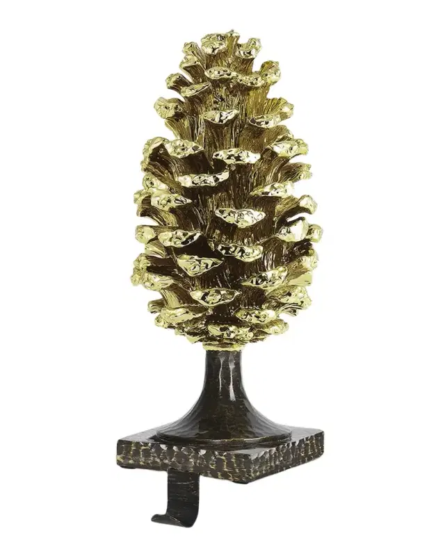 Michael Aram Pine Cone Stocking Holder