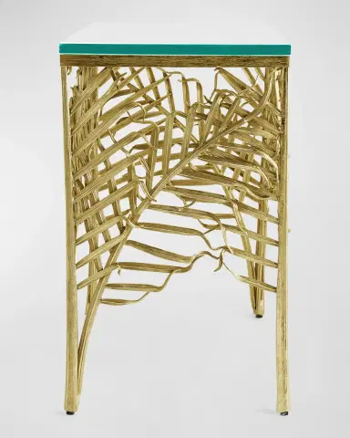 Michael Aram Palm Side Table | Thumbnail 2 Michael Aram Palm Side Table | Thumbnail 2