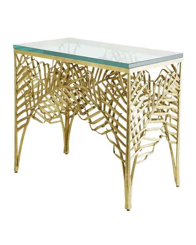 Michael Aram Palm Side Table