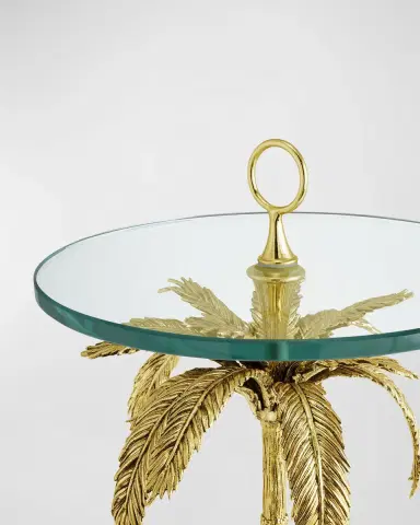 Michael Aram Palm Cocktail Table | Thumbnail 3 Michael Aram Palm Cocktail Table | Thumbnail 3