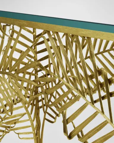 Michael Aram Palm Console Table | Thumbnail 3 Michael Aram Palm Console Table | Thumbnail 3