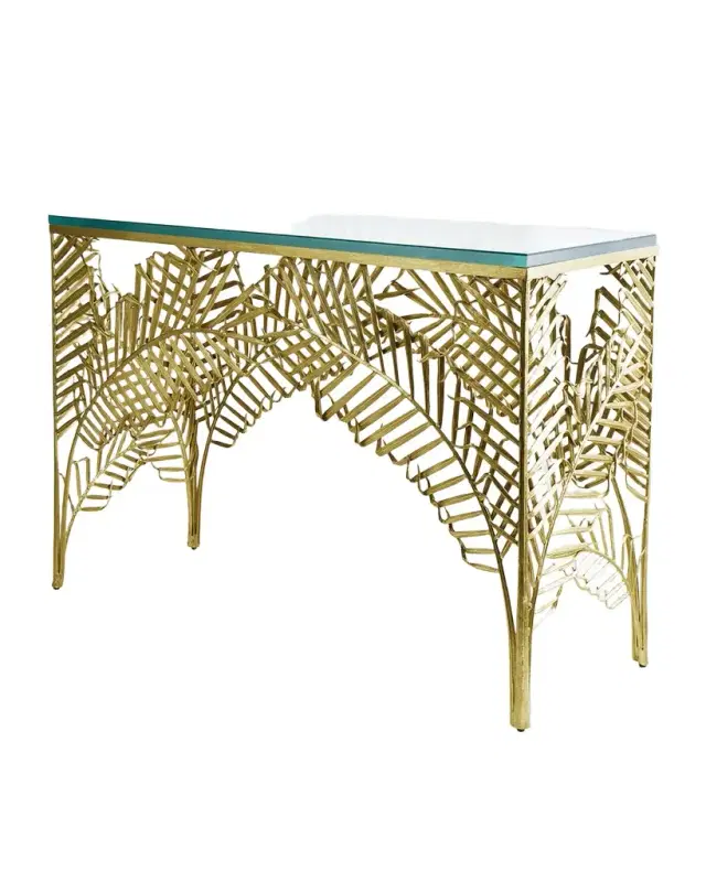 Michael Aram Palm Console Table