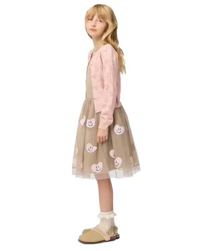 Girl 's Cyrusila Tulle-Skirt Dress, Size 7-14