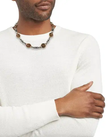 Versace Novantatre Medusa Link Necklace | Thumbnail 1