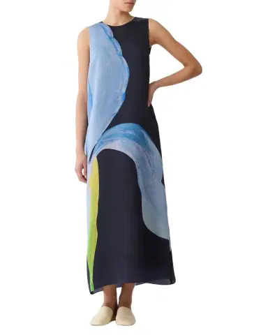 Lafayette 148 New York Floral-Print Silk Maxi Dress | Thumbnail 1 Lafayette 148 New York Floral-Print Silk Maxi Dress | Thumbnail 1