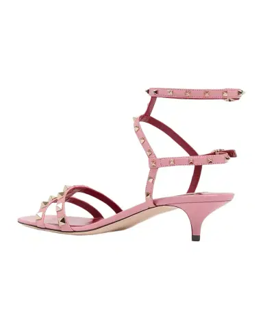 Valentino Garavani 40mm Rockstud Leather Sandals | Thumbnail 1 Valentino Garavani 40mm Rockstud Leather Sandals | Thumbnail 1