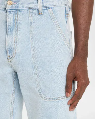 Sanderlak Men's Utility Relaxed Flare Jeans | Thumbnail 4 Sanderlak Men's Utility Relaxed Flare Jeans | Thumbnail 4