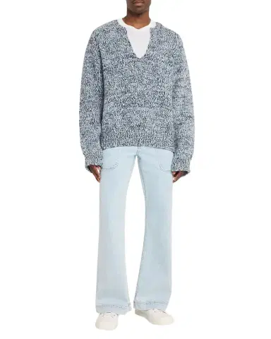 Sanderlak Men's Utility Relaxed Flare Jeans | Thumbnail 1 Sanderlak Men's Utility Relaxed Flare Jeans | Thumbnail 1