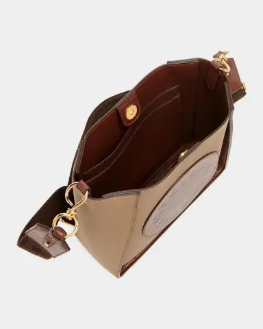 Stella McCartney Logo Cotton Canvas Crossbody Bag | Thumbnail 3