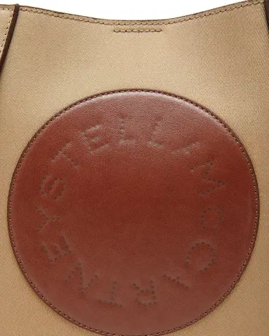 Stella McCartney Logo Cotton Canvas Crossbody Bag | Thumbnail 4
