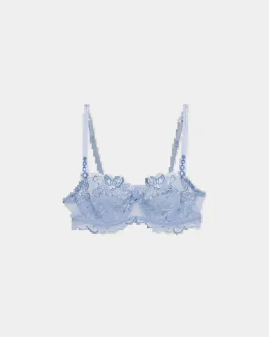Lise Charmel Nymphe Bleue Embroidered Tulle Demi Bra | Thumbnail 2