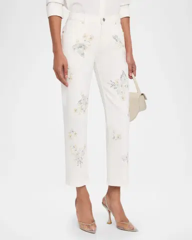 Libertine Porcelain Garden Boyfriend Jeans | Thumbnail 3