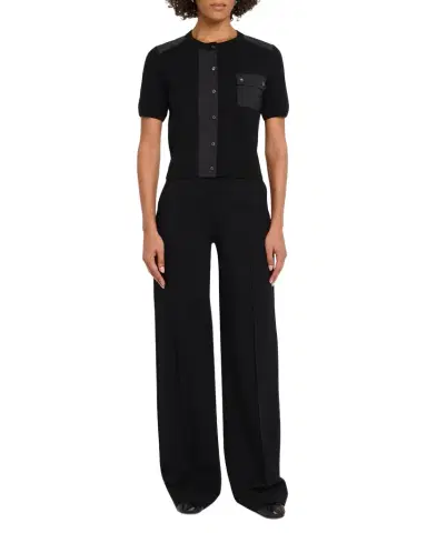 3.1 Phillip Lim Short-Sleeve Cardigan | Thumbnail 1 3.1 Phillip Lim Short-Sleeve Cardigan | Thumbnail 1