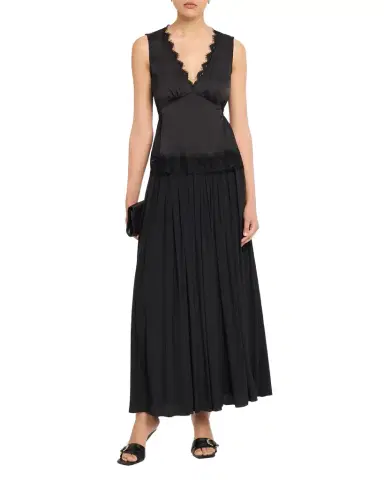 3.1 Phillip Lim Sleeveless Satin Lace Combo Top | Thumbnail 1 3.1 Phillip Lim Sleeveless Satin Lace Combo Top | Thumbnail 1