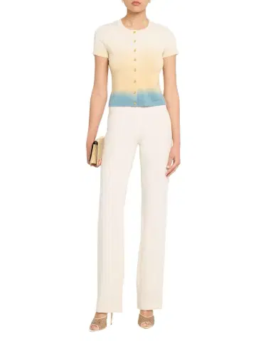 3.1 Phillip Lim Short-Sleeve Ombré Cardigan | Thumbnail 1 3.1 Phillip Lim Short-Sleeve Ombré Cardigan | Thumbnail 1