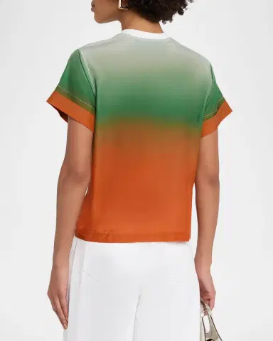 3.1 Phillip Lim Crewneck Ombré T-Shirt | Thumbnail 2