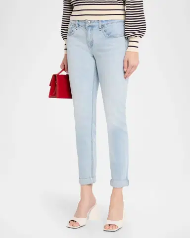 rag & bone Dre Low-Rise Slim Boyfriend Jeans | Thumbnail 3