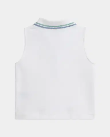 Polo Ralph Lauren Girl 's tretch-Cotton leeveless Polo hirt, ize -XL | Thumbnail 2 Polo Ralph Lauren Girl 's tretch-Cotton leeveless Polo hirt, ize -XL | Thumbnail 2
