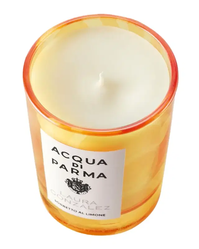 Acqua di Parma x Laura Gonzalez Limited-Edition Sorbetto al Limone Candle, 7 oz.