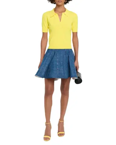 Aknvas Emma Short-Sleeve Polo Top | Thumbnail 1