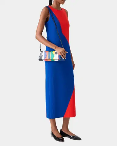 Akris Colorblock Midi Sheath Dress | Thumbnail 5 Akris Colorblock Midi Sheath Dress | Thumbnail 5