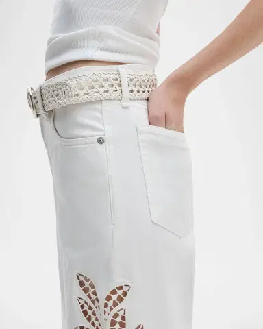 rag & bone Shea Embroidered Relaxed Straight Jeans | Thumbnail 4