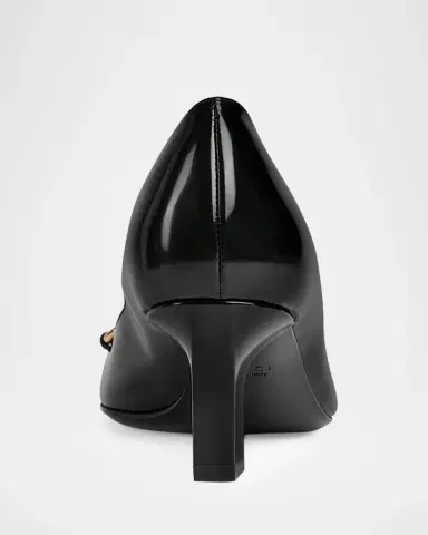 Gucci Signora Glossy Leather Pumps | Thumbnail 4 Gucci Signora Glossy Leather Pumps | Thumbnail 4