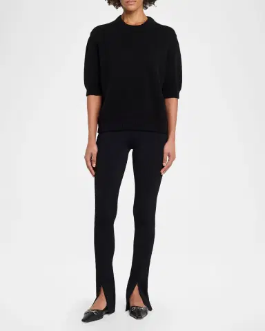 Gucci Vittoria Leather Ballerina Flats | Thumbnail 3 Gucci Vittoria Leather Ballerina Flats | Thumbnail 3
