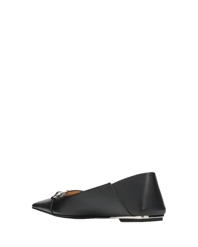 Gucci Vittoria Leather Ballerina Flats
