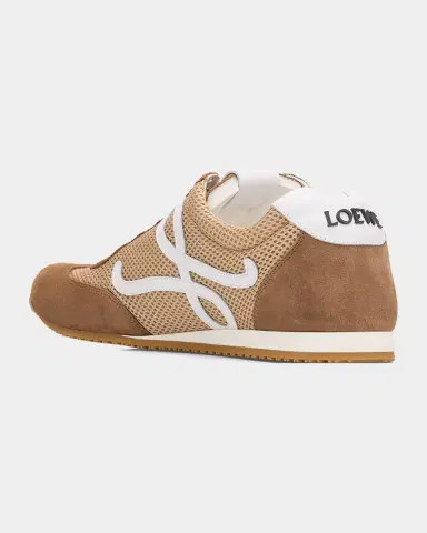 Loewe Ballet Runner 2.0 Sneakers in Suede and Mesh | Thumbnail 4