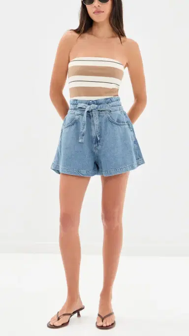 PAIGE Mathilda Shorts | Thumbnail 5