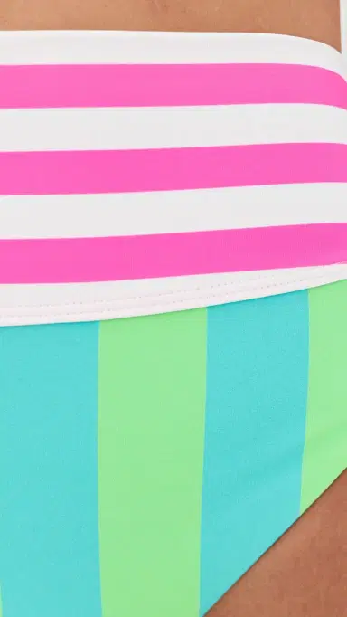 Beach Riot Highway Bikini Bottoms Cove tripe | Thumbnail 5