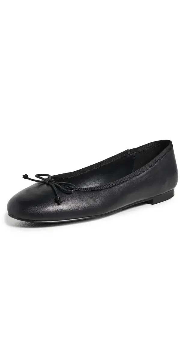 Tony Bianco Comma Ballet Flats Black Nappa