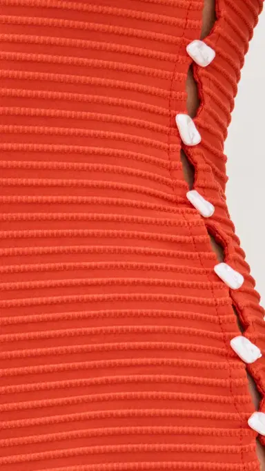 Palmacea Awa Shell Dress Shell Red | Thumbnail 6