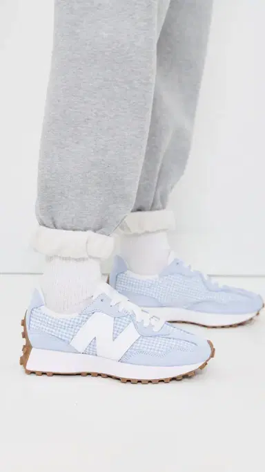 New Balance 327 Sneakers Blue/White | Thumbnail 3