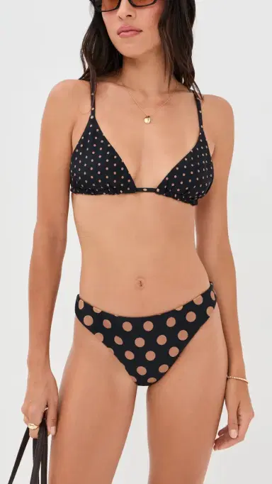 SIMONMILLER Bwai Bikini Bottoms Black/Tan Polka Dot S | Thumbnail 4 SIMONMILLER Bwai Bikini Bottoms Black/Tan Polka Dot S | Thumbnail 4