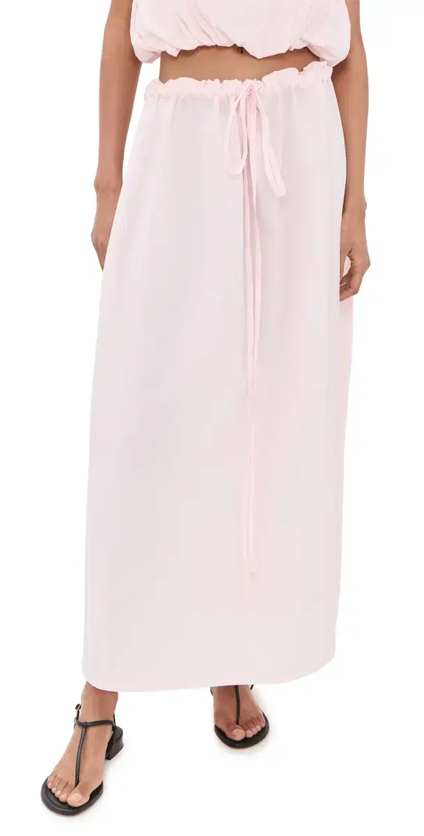 Poplin Column Skirt Rose Water One Size