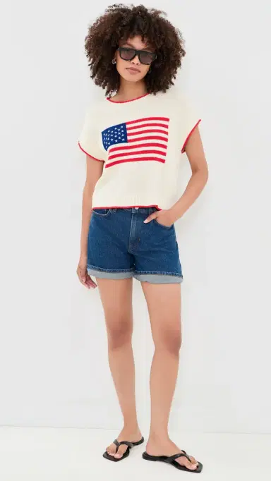 Z Supply Patriot Pullover Cloud | Thumbnail 5 Z Supply Patriot Pullover Cloud | Thumbnail 5