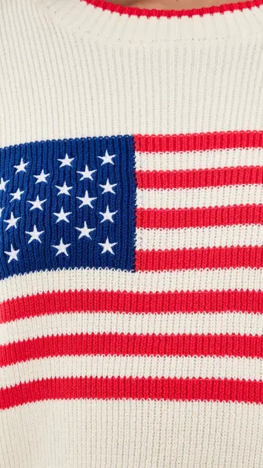 Z Supply Patriot Pullover Cloud | Thumbnail 6 Z Supply Patriot Pullover Cloud | Thumbnail 6