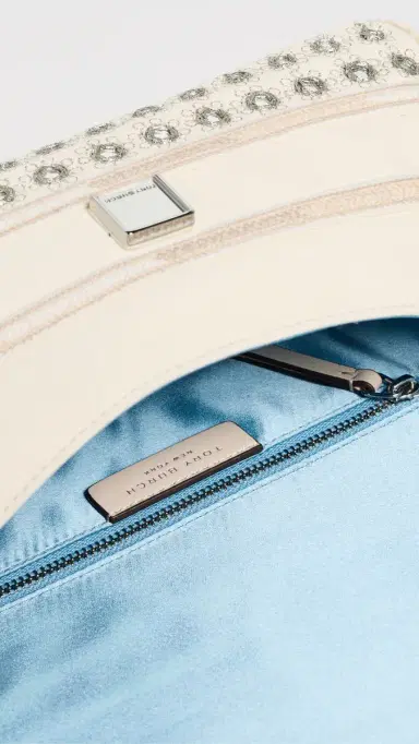 Tory Burch Charlie Embellished Small Shoulder Bag New One Size | Thumbnail 6 Tory Burch Charlie Embellished Small Shoulder Bag New One Size | Thumbnail 6