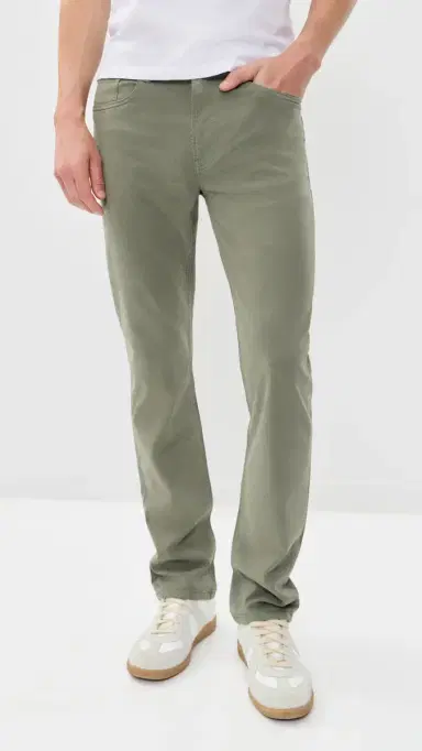 Frame Modern Straight Jeans Antique Military Khaki | Thumbnail 2 Frame Modern Straight Jeans Antique Military Khaki | Thumbnail 2
