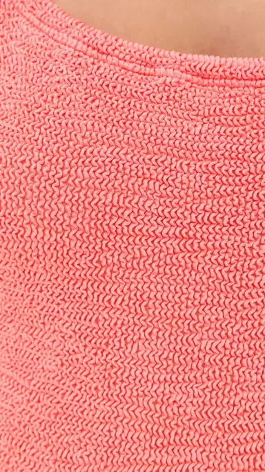 Hunza G Crinkle One Piece Metallic Coral One Size | Thumbnail 6 Hunza G Crinkle One Piece Metallic Coral One Size | Thumbnail 6