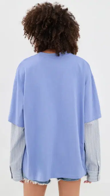 Lioness Bottega Layered Shirt Persian Jewel | Thumbnail 3