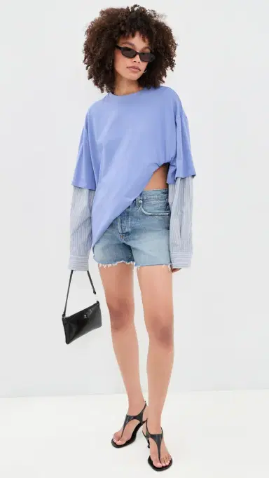 Lioness Bottega Layered Shirt Persian Jewel | Thumbnail 5