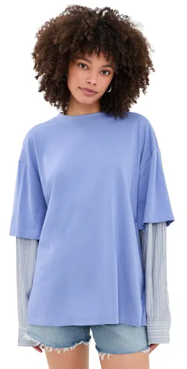 Lioness Bottega Layered Shirt Persian Jewel | Thumbnail 1