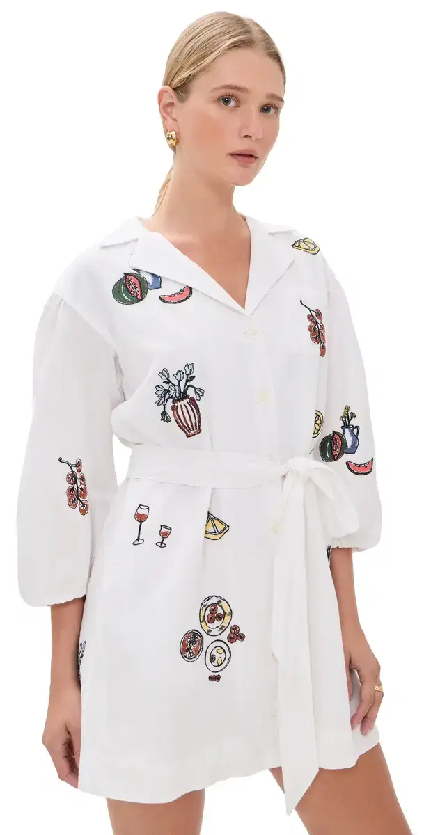 adie Dress Optic White