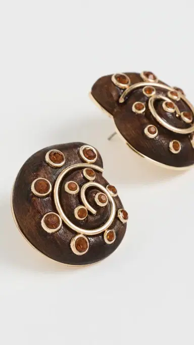 BaubleBar High Tide Shell Statement Earrings | Thumbnail 4 BaubleBar High Tide Shell Statement Earrings | Thumbnail 4