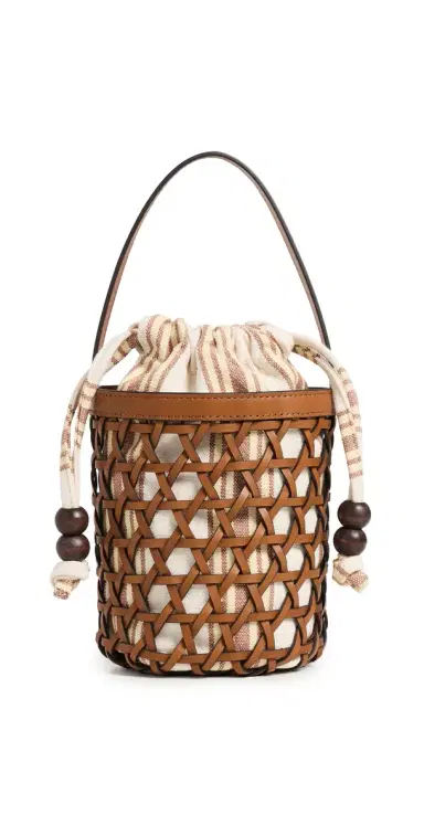 Loeffler Randall Laith Top Handle Bag Timber/Butter/Brown | Thumbnail 1
