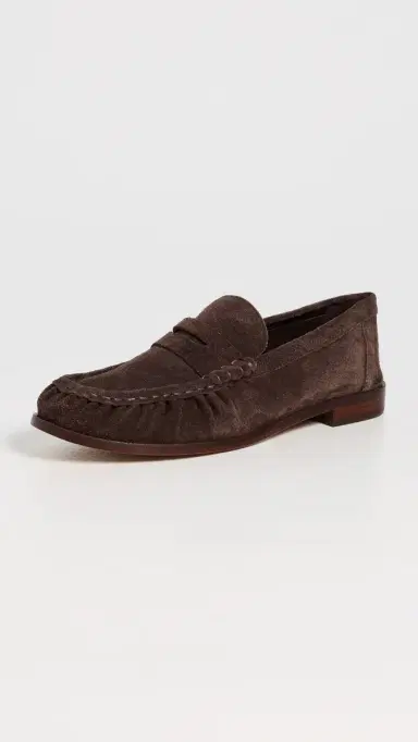 Schutz Tyche Loafers Dark Brown | Thumbnail 2