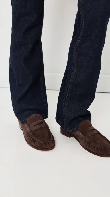 Schutz Tyche Loafers Dark Brown | Thumbnail 3